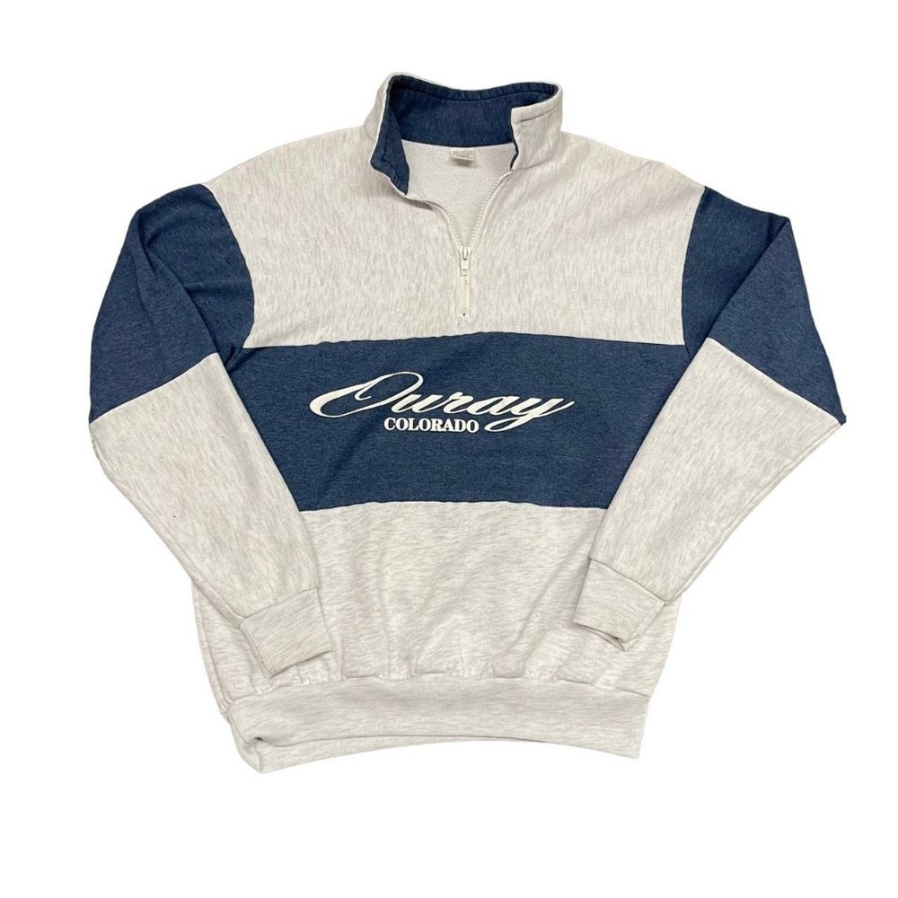 Vintage Quarter Zip Colorado Jacket